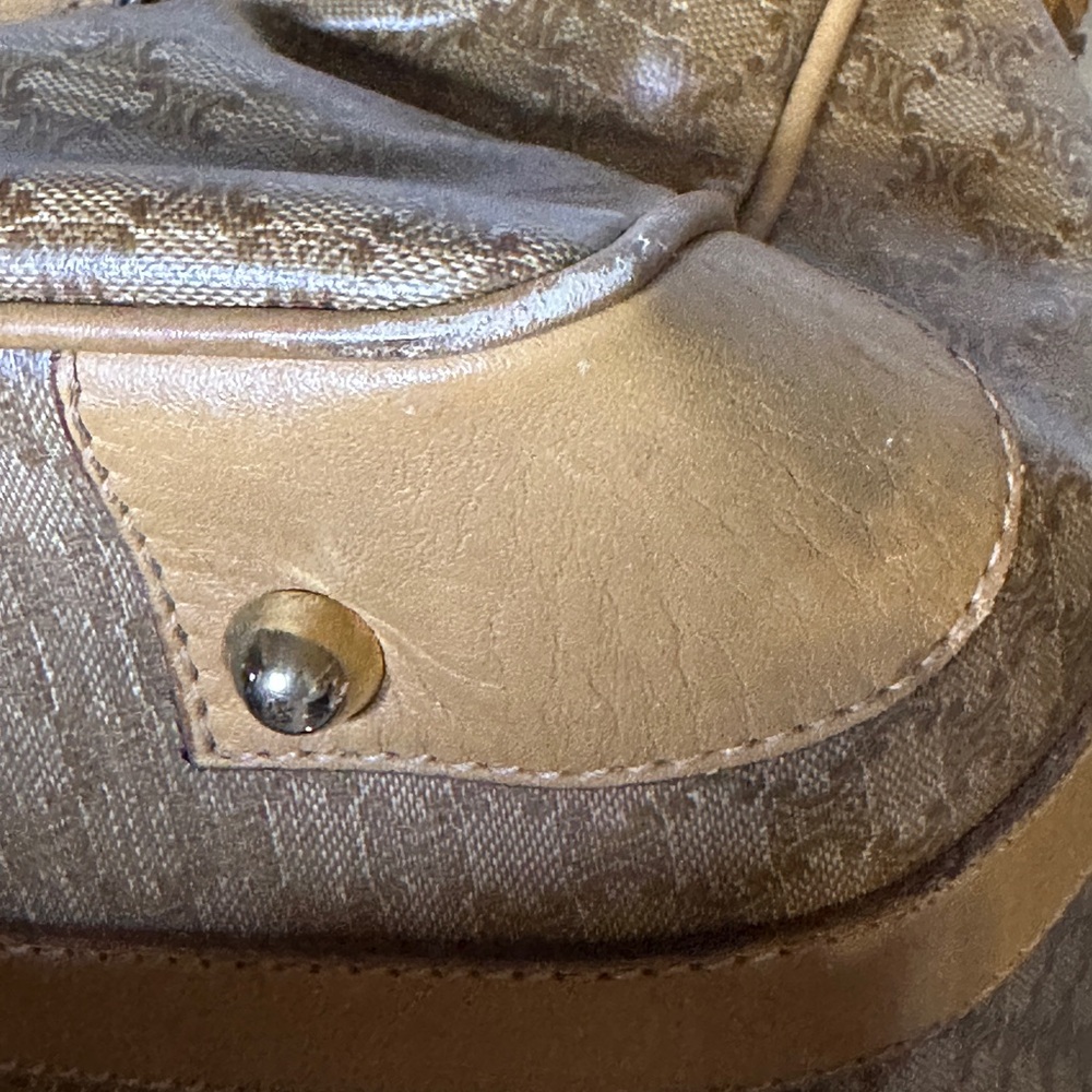 Vintage Celine Macadam Boston Bag. - Picture 10 of 16